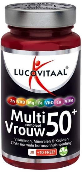 LUCOVITAAL MULTI COMPLEET VROUW 50 40ST
